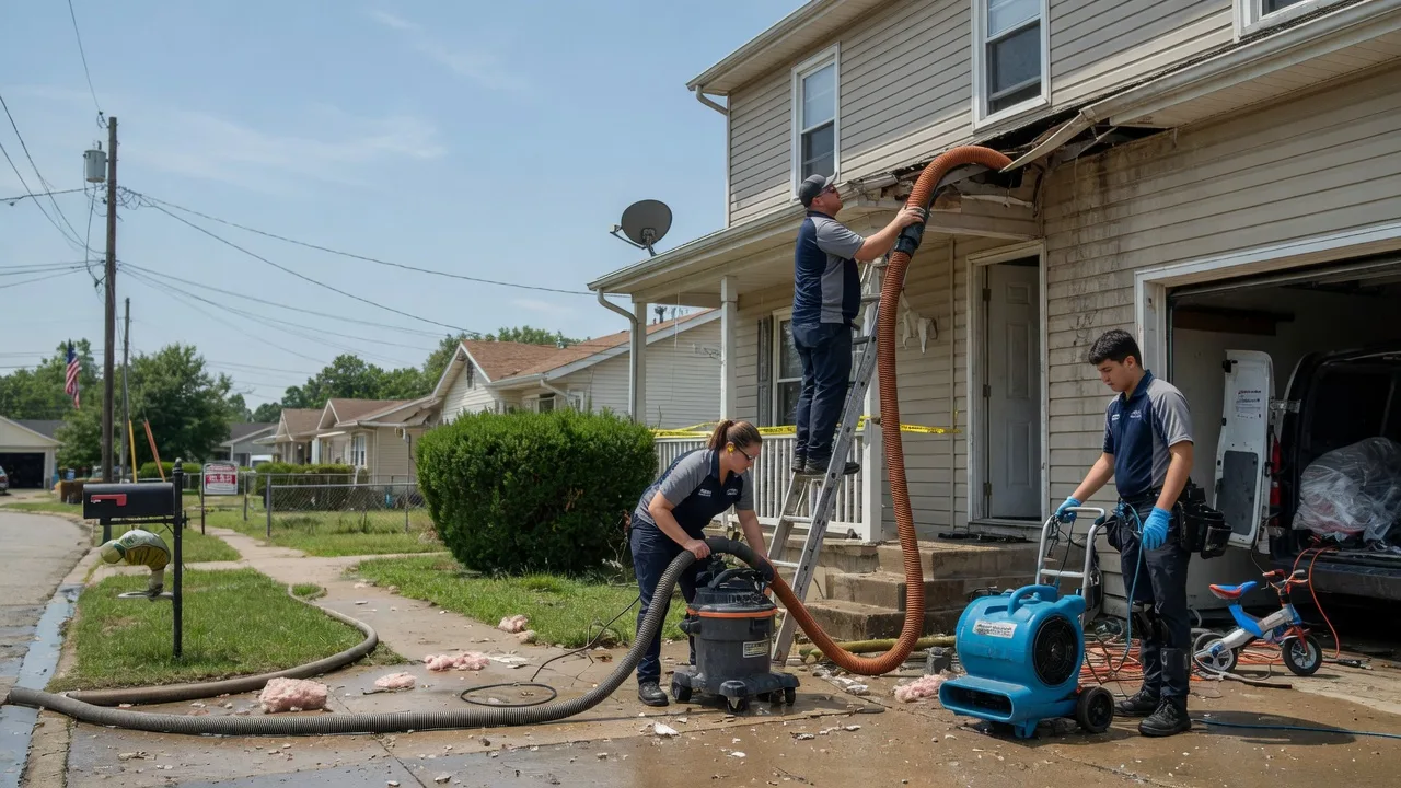 Water Damage Restoration in Montandon, PA near me